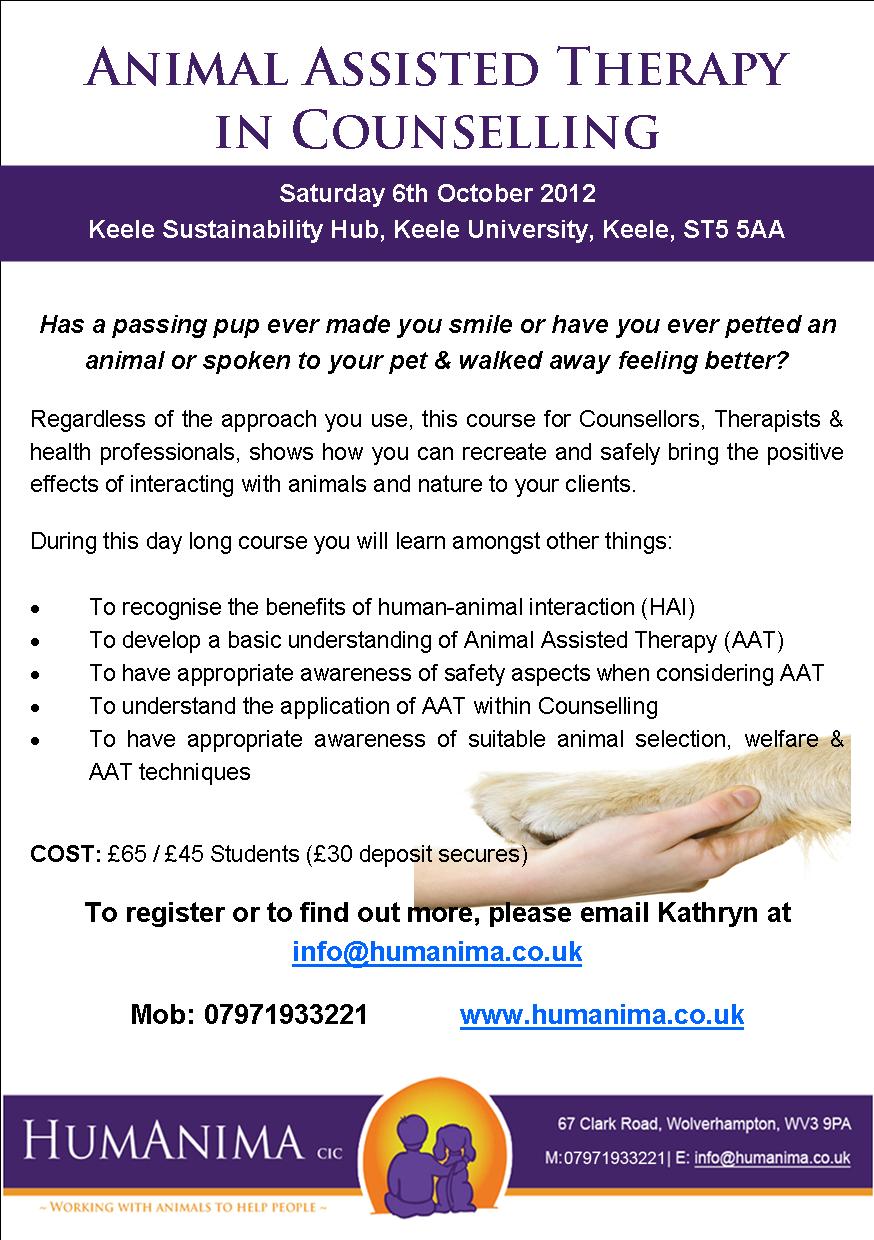 AAT in Counselling Flyer